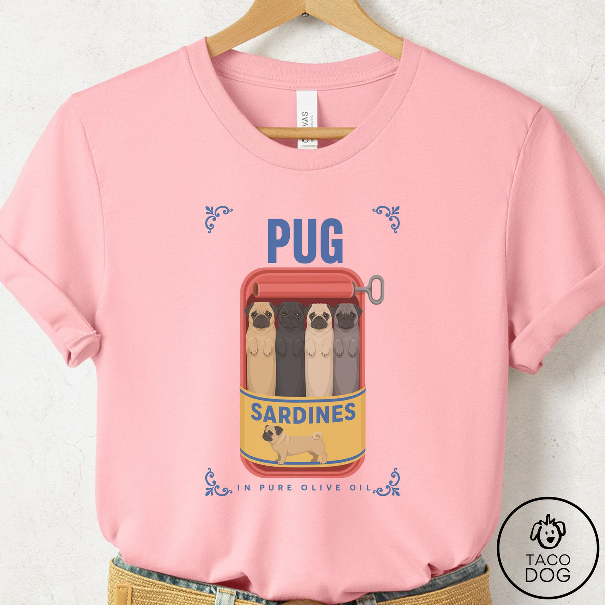 Pug Sardines T-Shirt