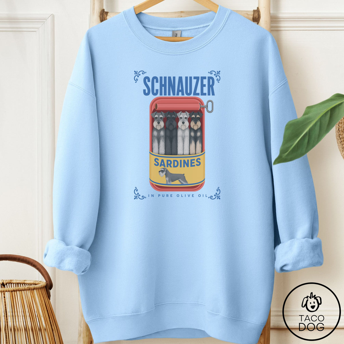Schnauzer Sardines Sweatshirt
