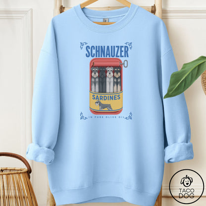 Schnauzer Sardines Sweatshirt