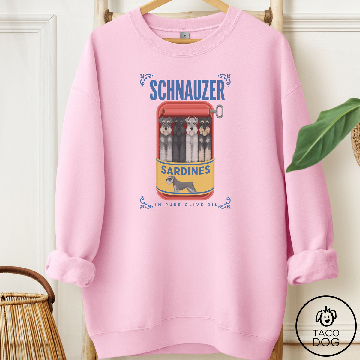 Schnauzer Sardines Sweatshirt