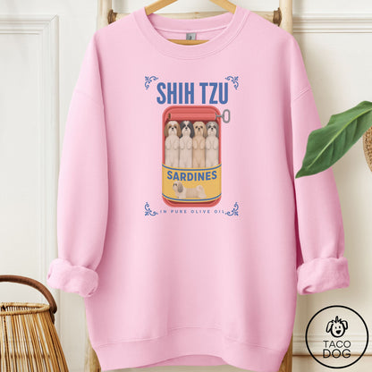 Shih Tzu Sardines Sweatshirt