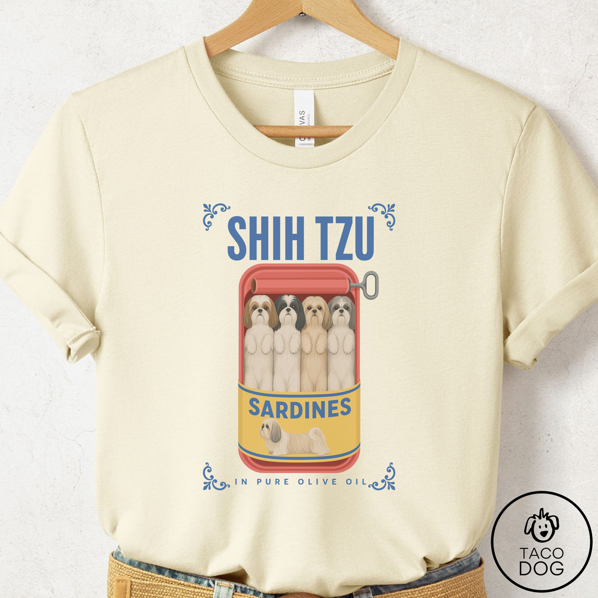 Shih Tzu Sardines T-Shirt