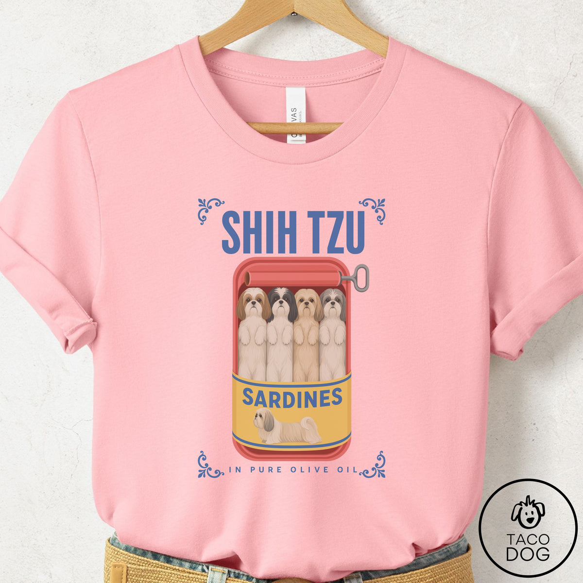 Shih Tzu Sardines T-Shirt