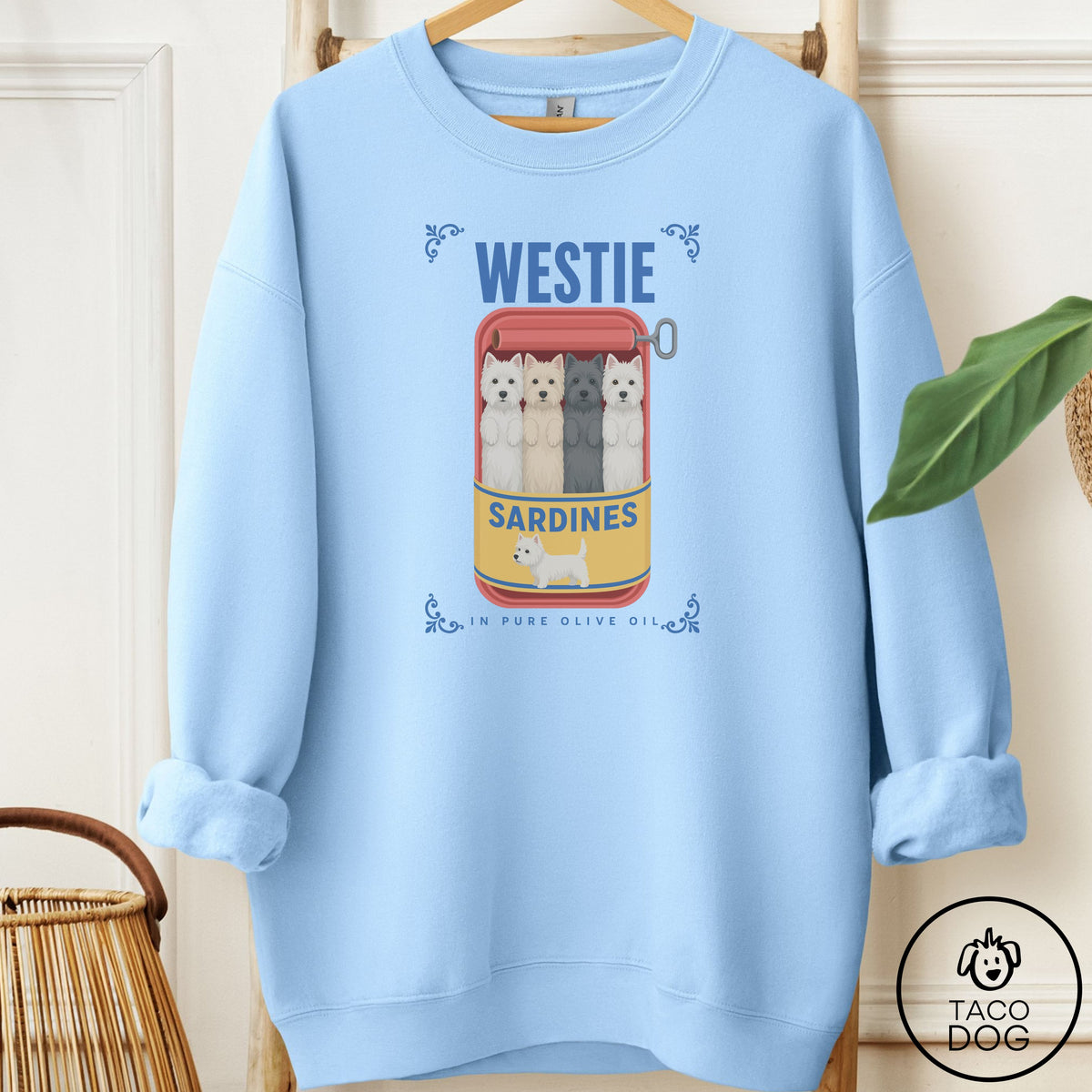 Westie Sardines Sweatshirt