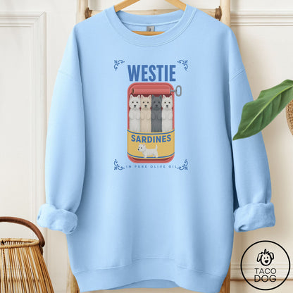 Westie Sardines Sweatshirt