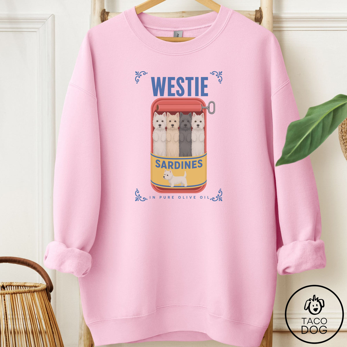 Westie Sardines Sweatshirt