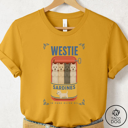 Westie Sardines T-Shirt