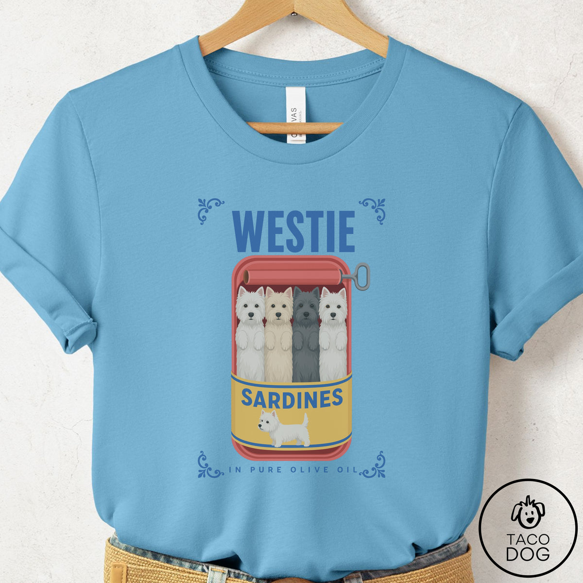Westie Sardines T-Shirt