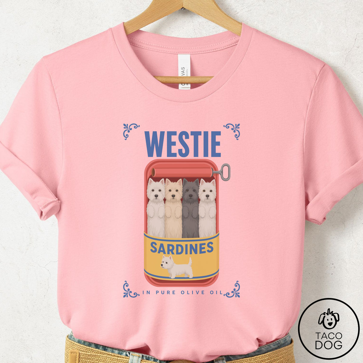 Westie Sardines T-Shirt
