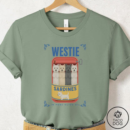 Westie Sardines T-Shirt