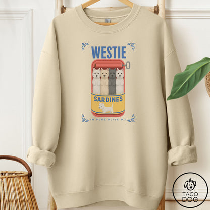 Westie Sardines Sweatshirt
