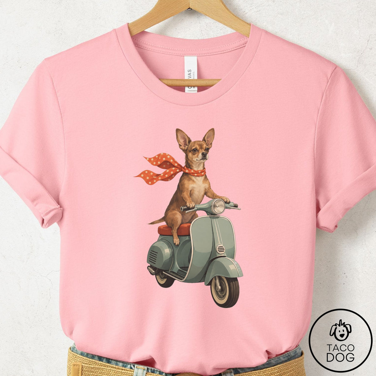 Chiweenie Scooter T-Shirt