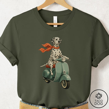 Dalmatian Scooter T-Shirt
