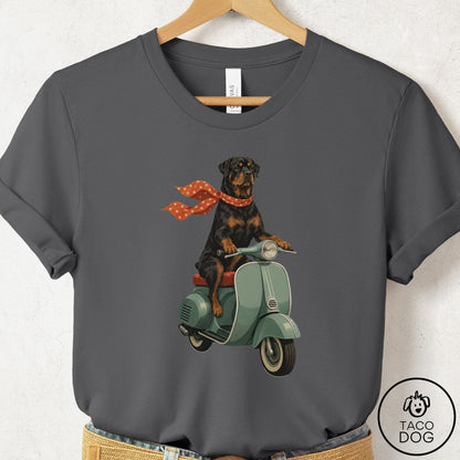 Rottweiler Scooter T-Shirt