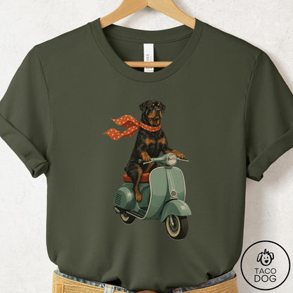 Rottweiler Scooter T-Shirt