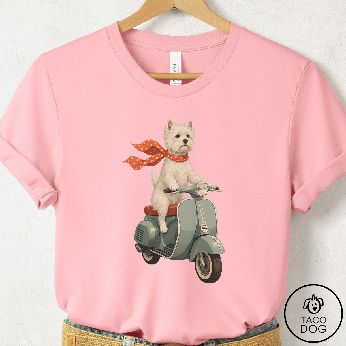Westie Scooter T-Shirt
