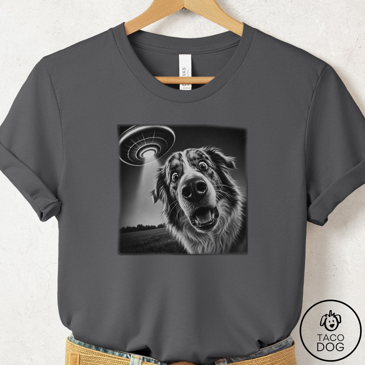 Australian Shepherd Selfie T-Shirt
