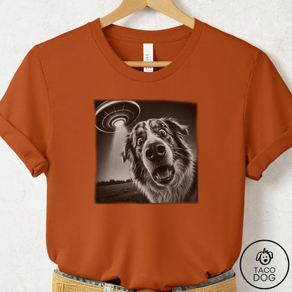 Australian Shepherd Selfie T-Shirt