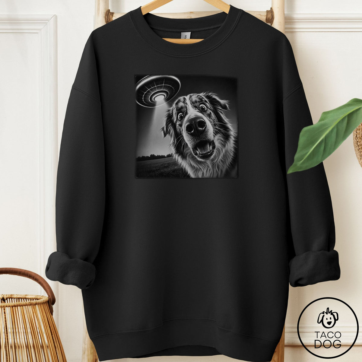 Australian Shepherd Selfie Sweatshirt