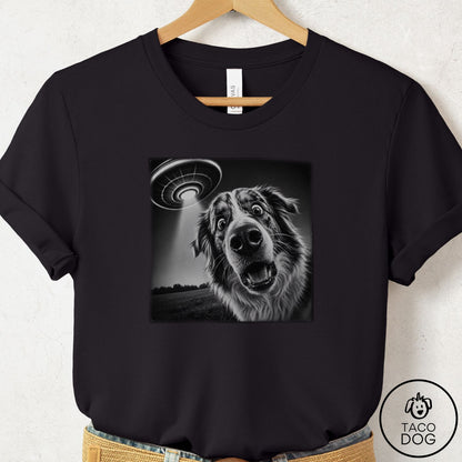 Australian Shepherd Selfie T-Shirt