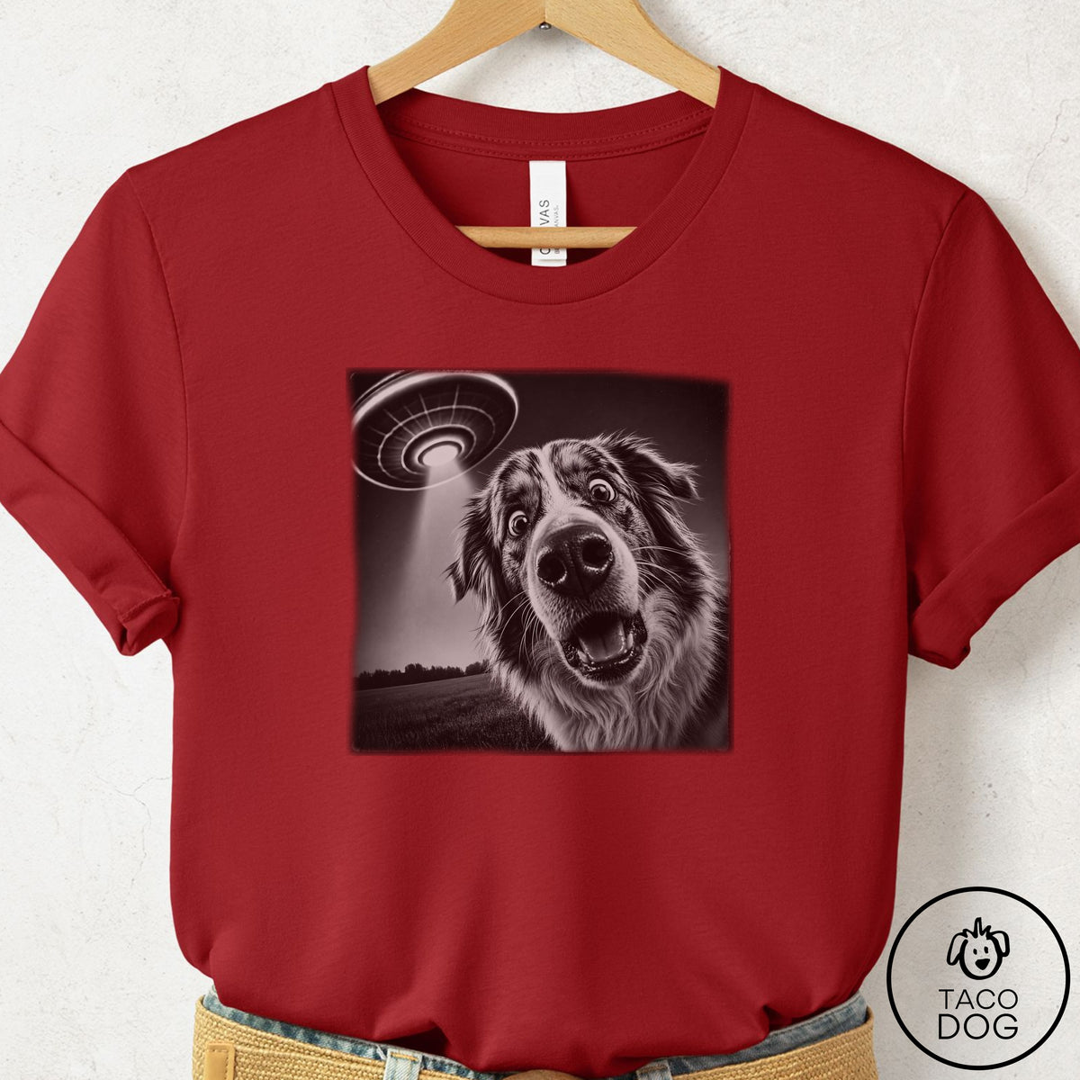 Australian Shepherd Selfie T-Shirt