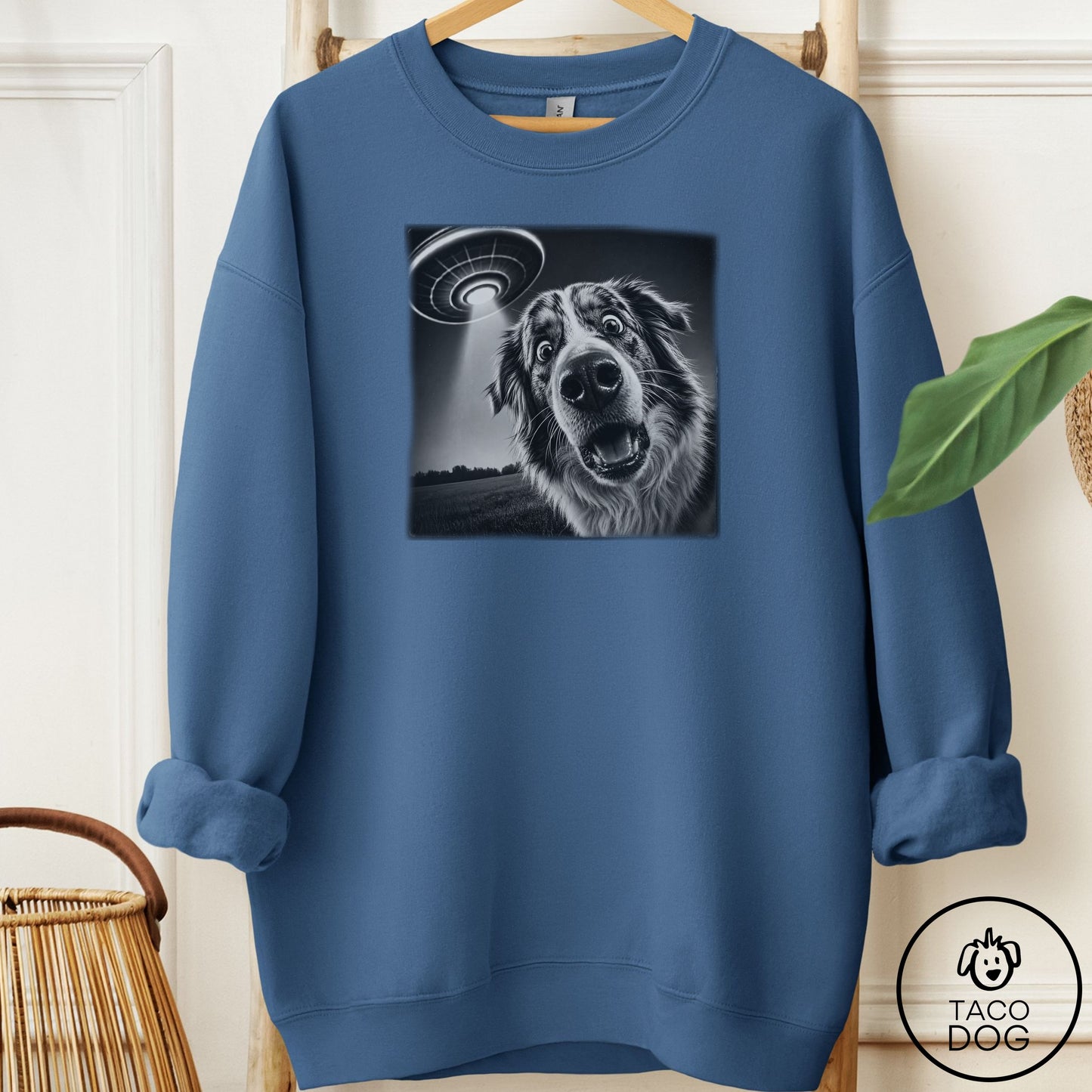 Australian Shepherd Selfie Sweatshirt