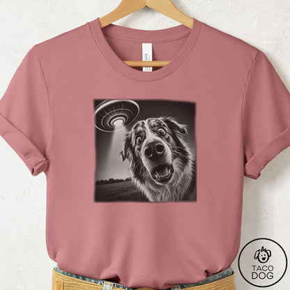 Australian Shepherd Selfie T-Shirt