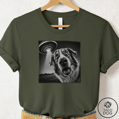 Australian Shepherd Selfie T-Shirt