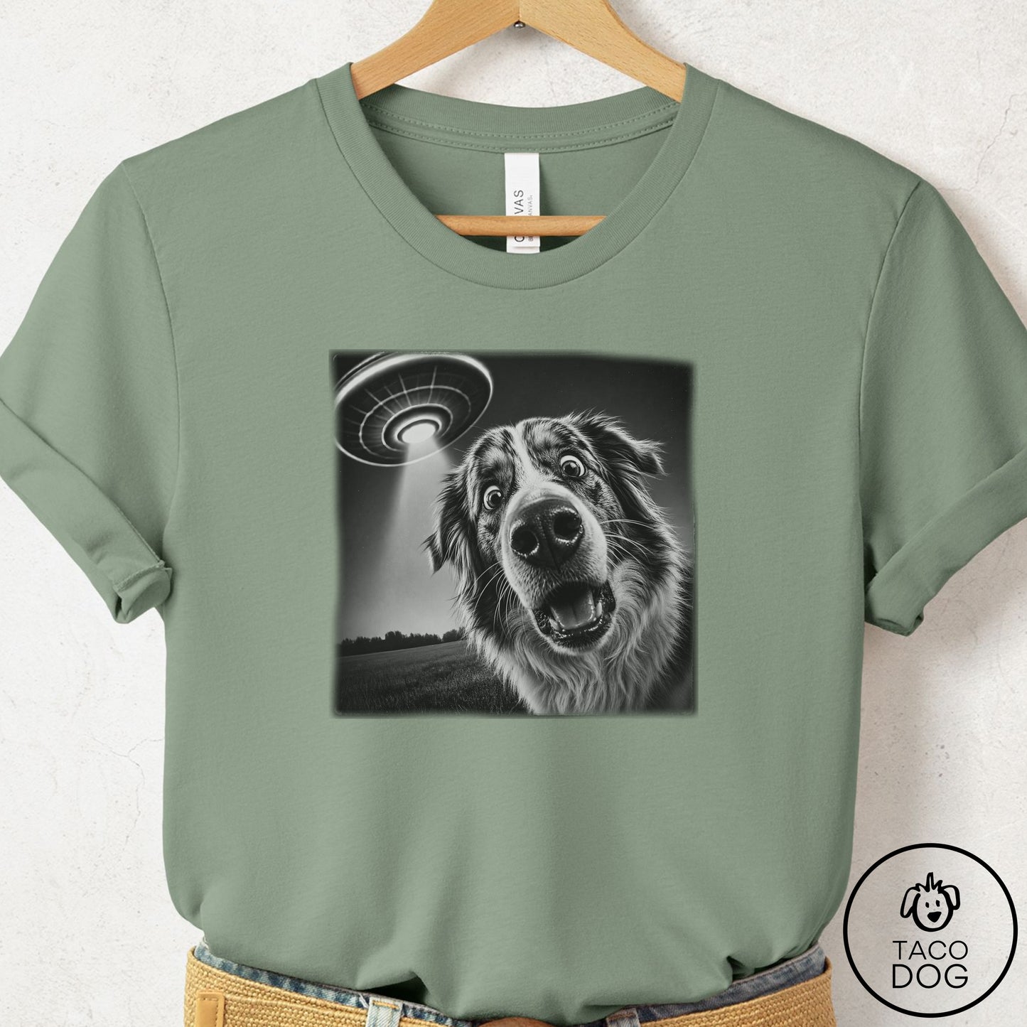 Australian Shepherd Selfie T-Shirt