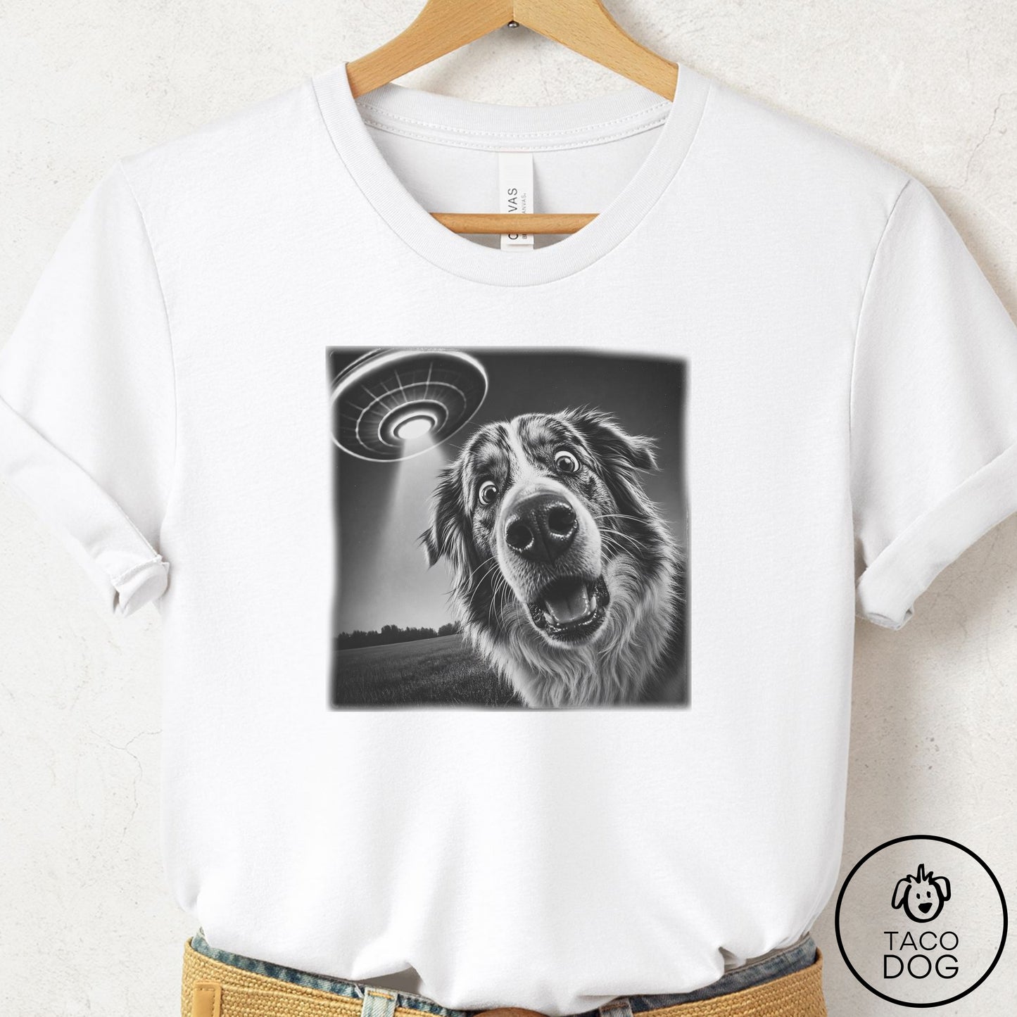 Australian Shepherd Selfie T-Shirt