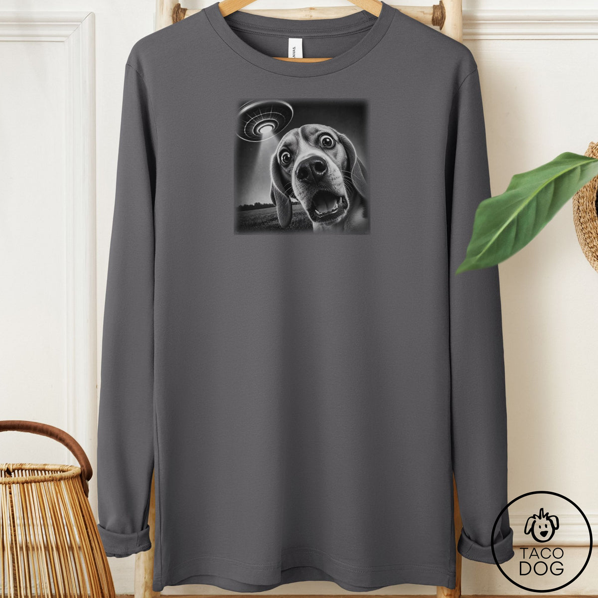 Beagle Selfie Long Sleeve Tee
