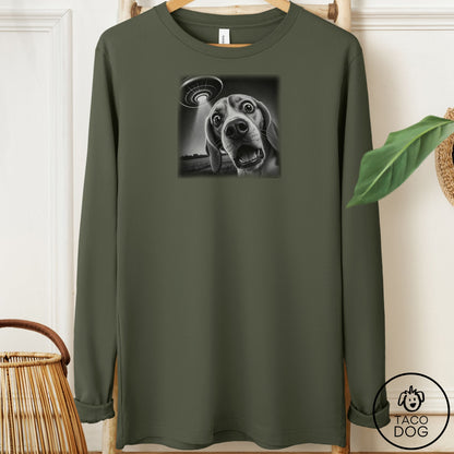 Beagle Selfie Long Sleeve Tee