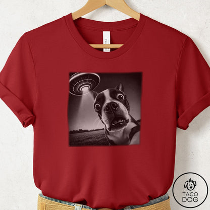 Boston Terrier Selfie T-Shirt