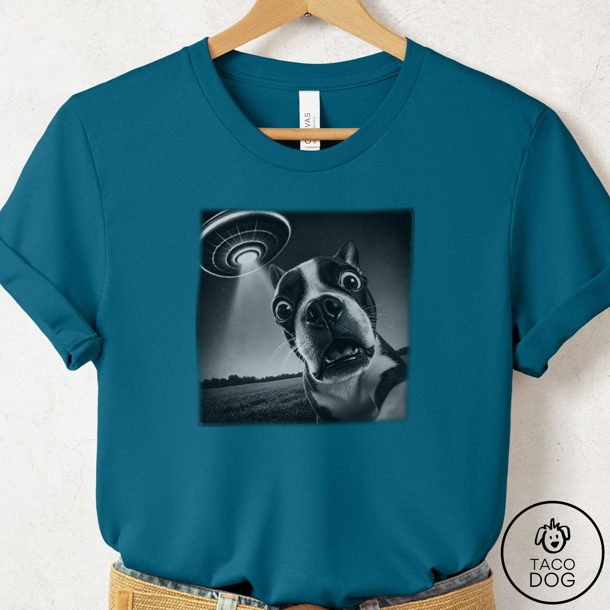 Boston Terrier Selfie T-Shirt