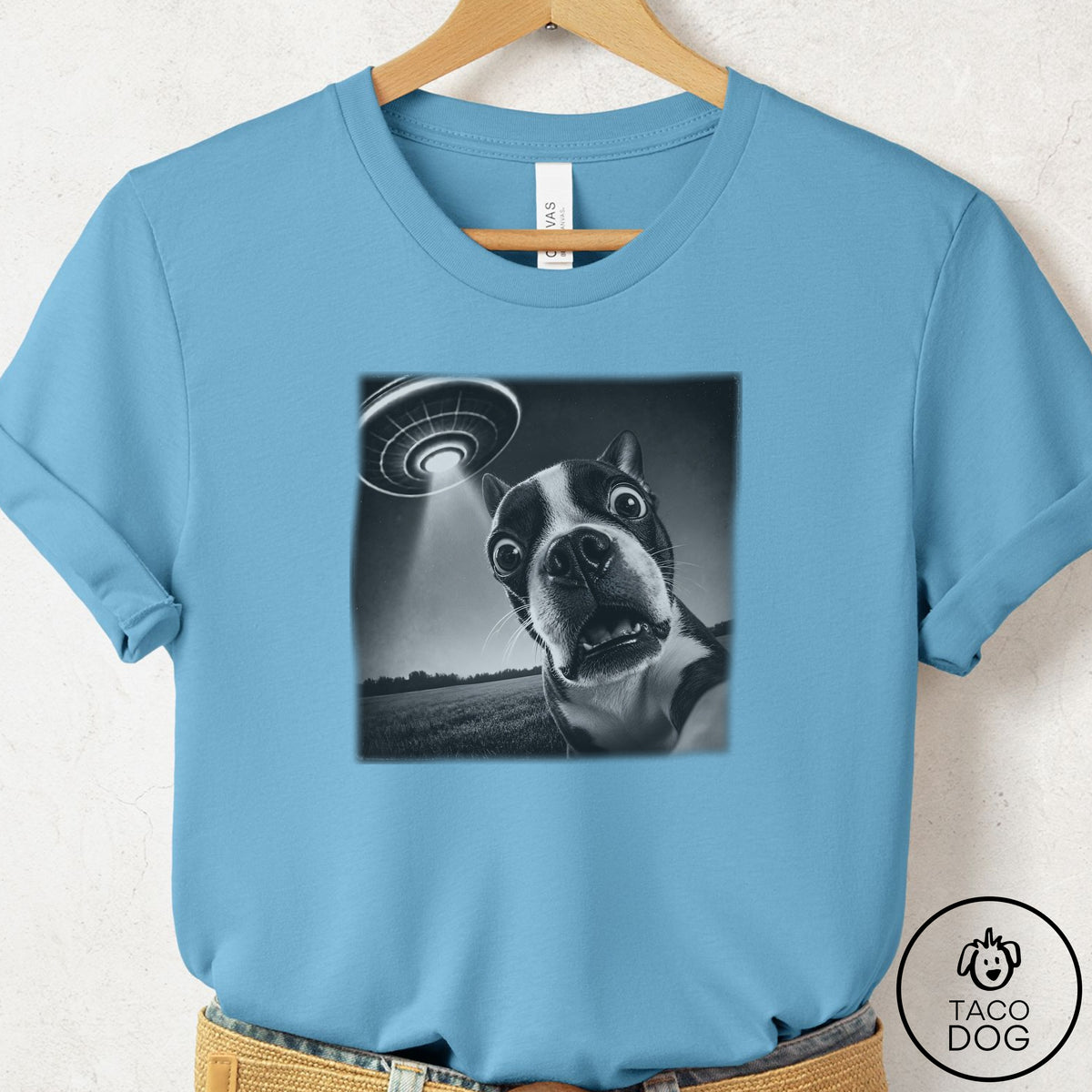 Boston Terrier Selfie T-Shirt