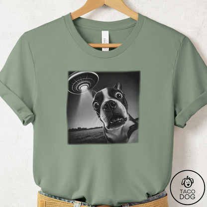 Boston Terrier Selfie T-Shirt