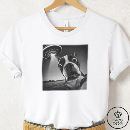 Boston Terrier Selfie T-Shirt