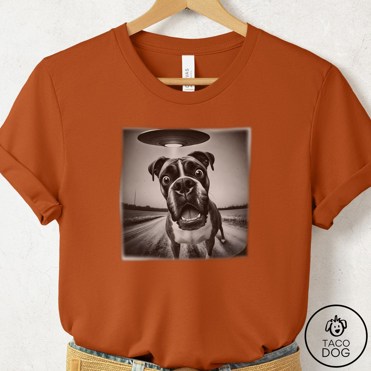 Boxer Selfie T-Shirt
