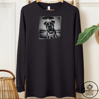 Boxer Selfie Long Sleeve Tee