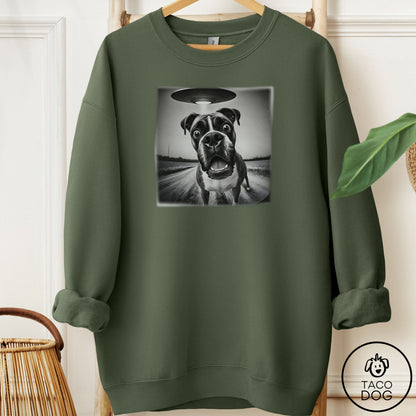 Boxer Selfie Sweatshirt