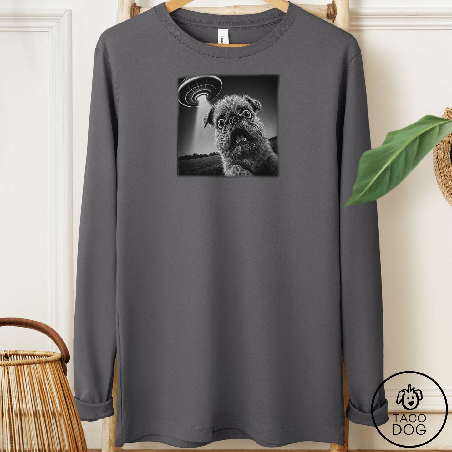 Brussels Griffon Selfie Long Sleeve Tee
