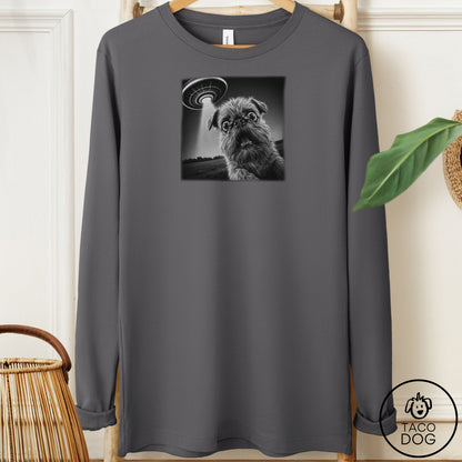 Brussels Griffon Selfie Long Sleeve Tee