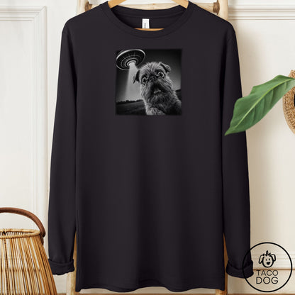 Brussels Griffon Selfie Long Sleeve Tee