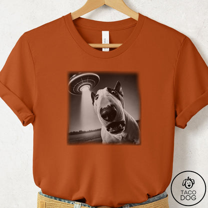 Bull Terrier Selfie T-Shirt
