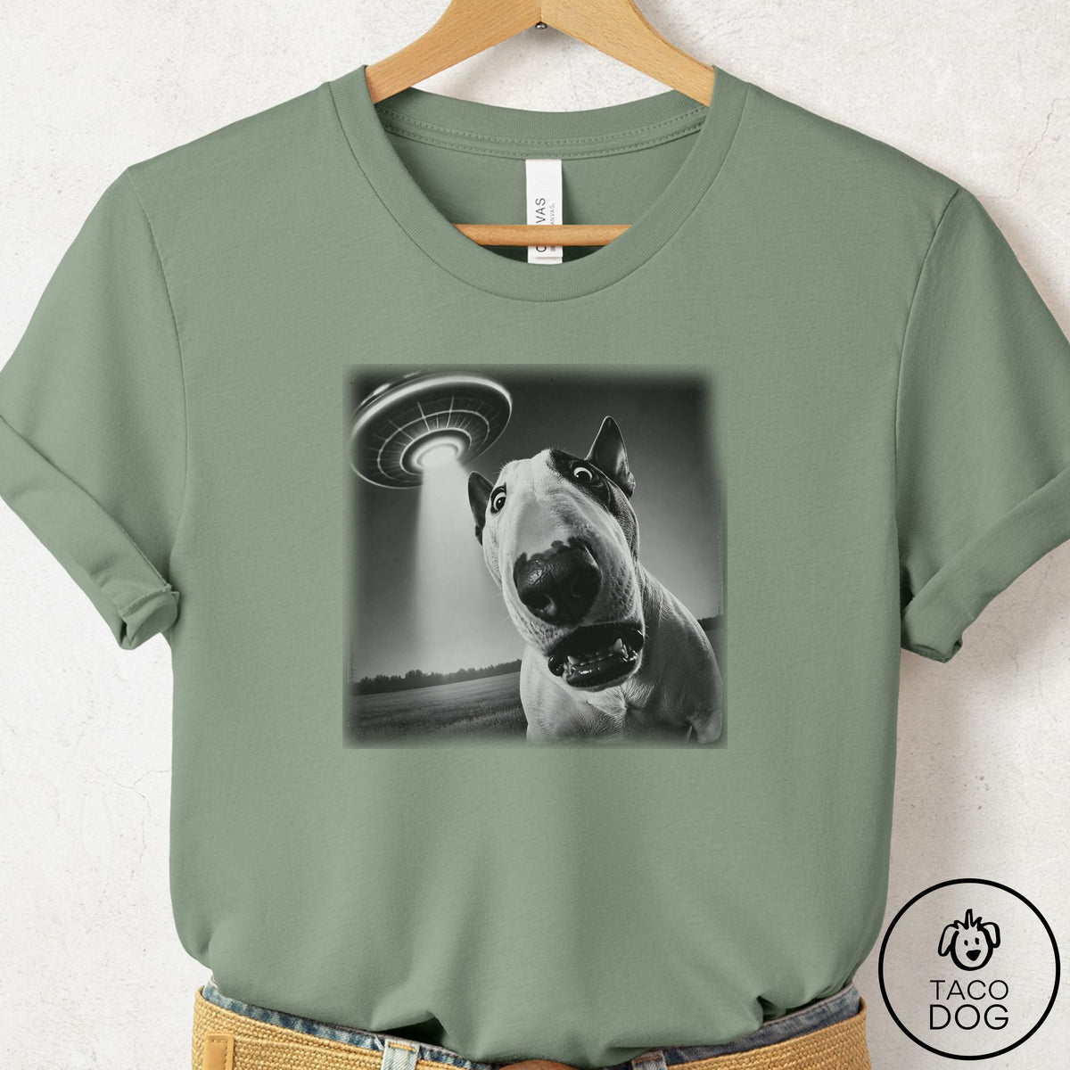 Bull Terrier Selfie T-Shirt