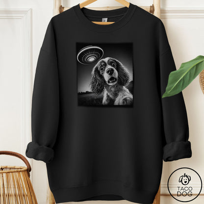 Cavalier King Charles Spaniel Selfie Sweatshirt