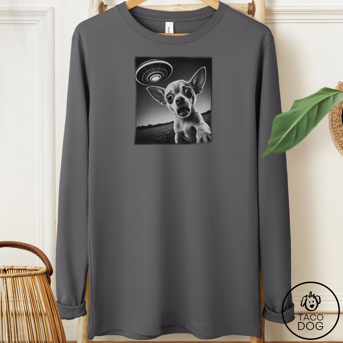 Chihuahua Selfie Long Sleeve Tee