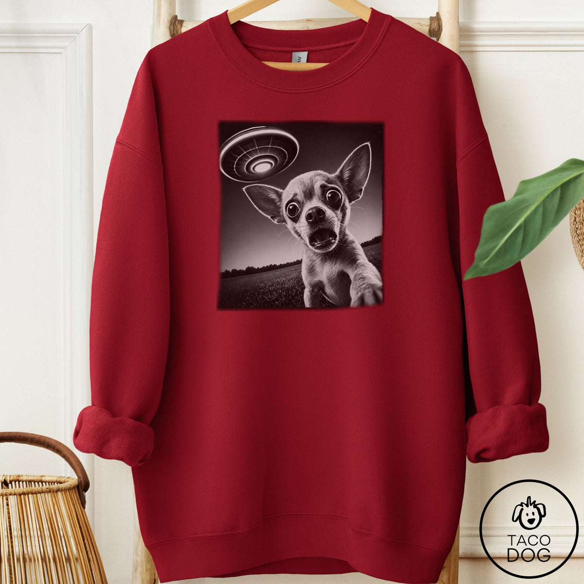 Chihuahua Selfie Sweatshirt