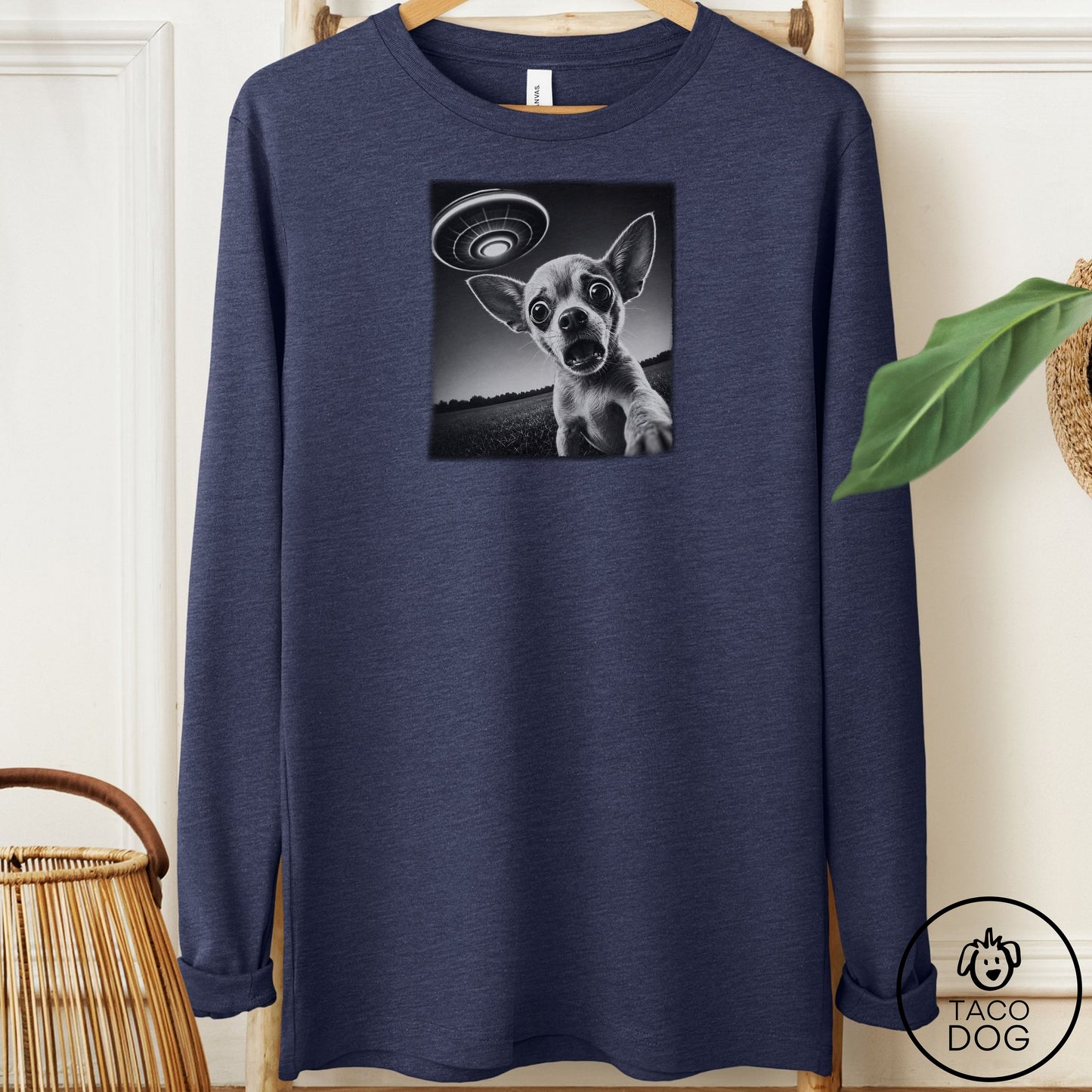Chihuahua Selfie Long Sleeve Tee