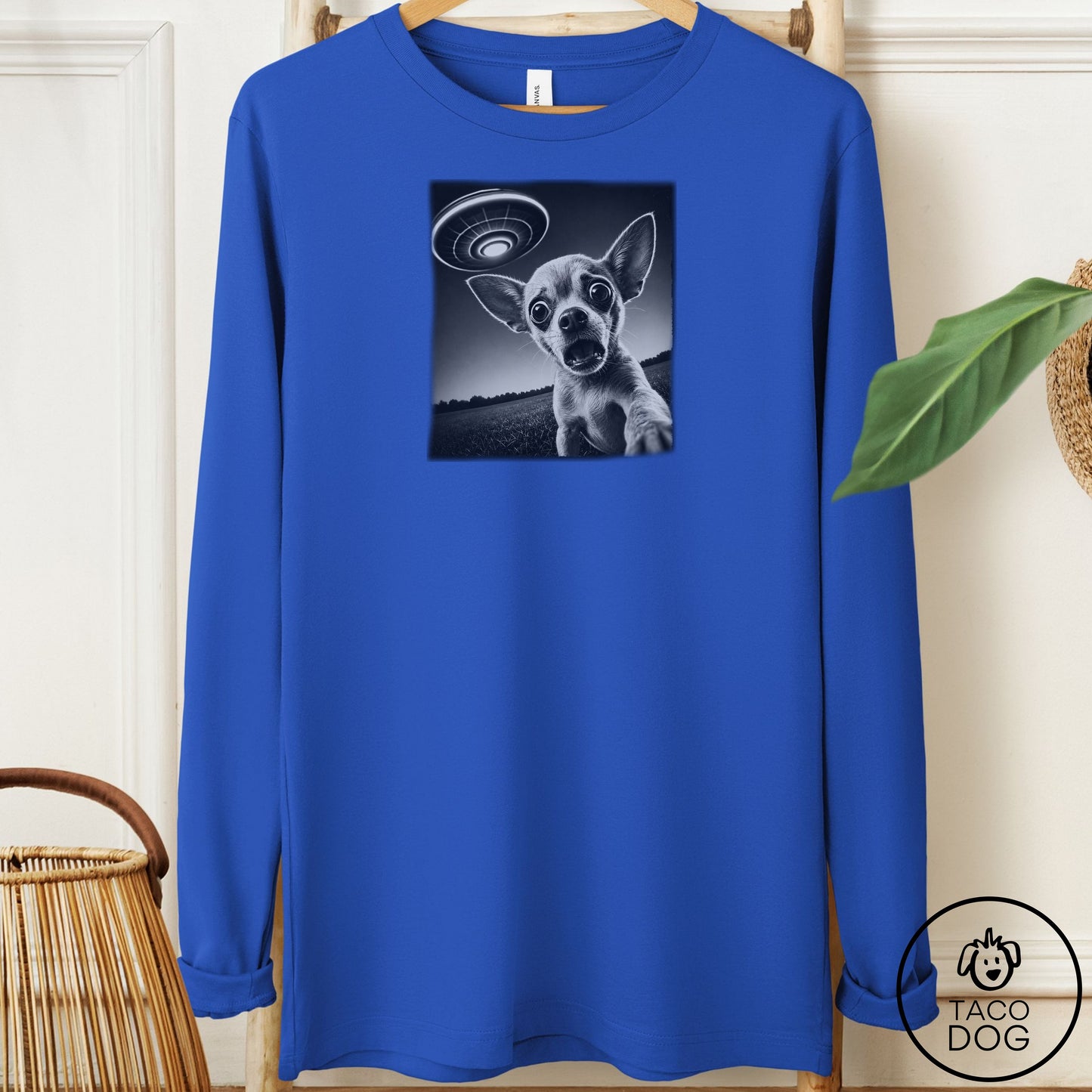 Chihuahua Selfie Long Sleeve Tee